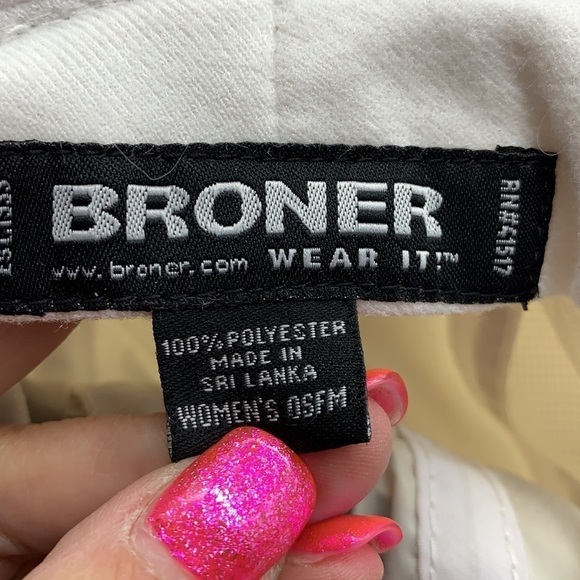 Broner Tan Pink Sun Hat - Adjustable. HT0064A - Picture 7 of 7